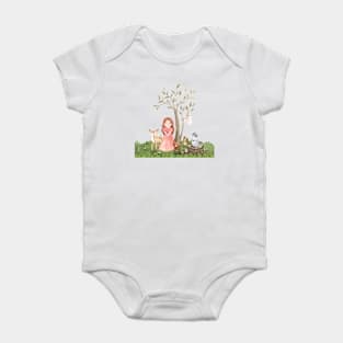 The Girl Who Lived in the Woods Baby Bodysuit